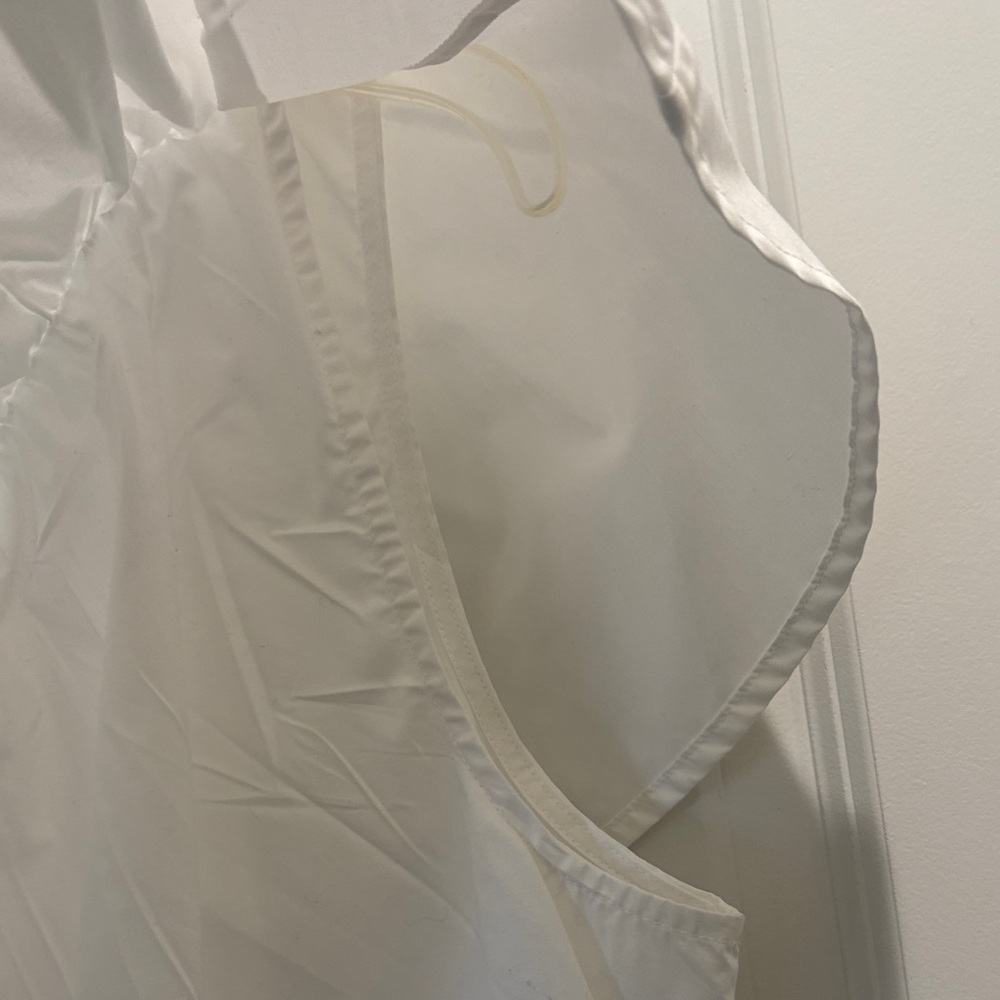 GAP White One-Shoulder Ruffle Top - Picture 6 of 10